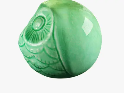 owl ceramics 3D model