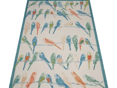 Rug Set 818 3D model