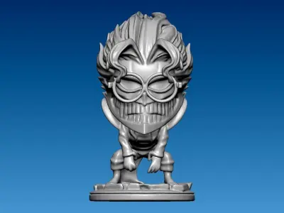  Cartoon decoration - 3D print 3D print model