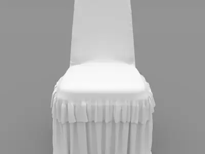 Banquet Chair 32 3D model