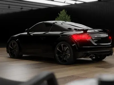 Audi TT RS 3D model