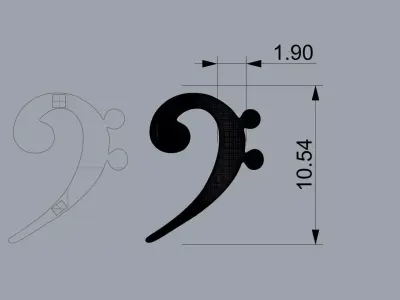 Door knob stl file verified 3D print model