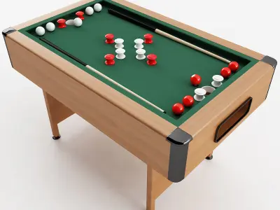 Bumper Pool Table 3D model