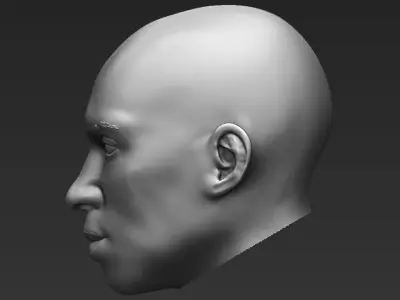 Kobe Bryant standard version only mesh 3D model