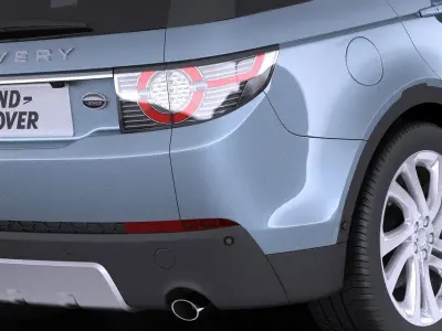 Land Rover Discovery Sport 2016 VRAY 3D model