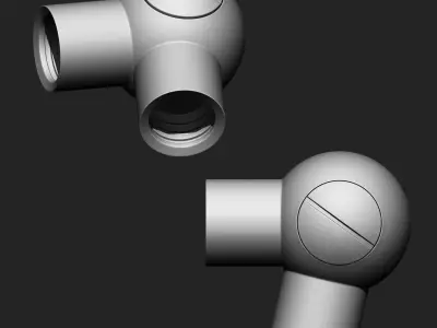 Plumbing Parts IMM Brush Pack 15 in One Vol 5 3D model