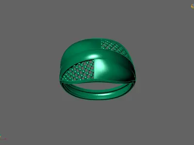 Plain Ring Women Ready STL 3DM Models Womens Rings 3D models 3D print model 3