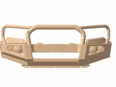 Front Bemper Design 3D model