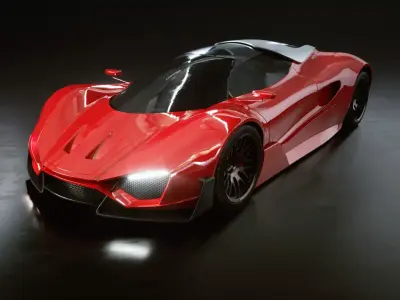 Car Concept 3D model