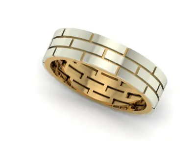 Band ring 3D print model order