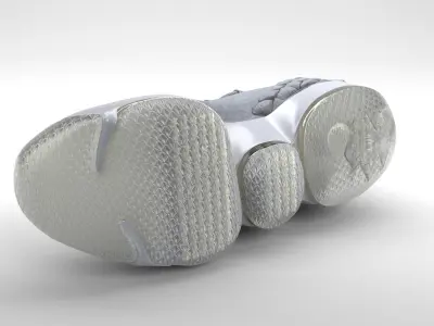 Nike LeBron 15 Basketball PBR 3D model