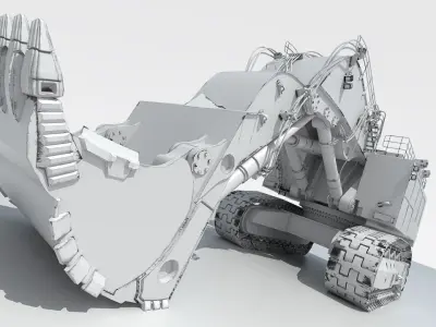 Shovel R996 3D model