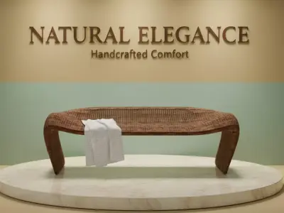 Serpentine Lounge 2 3D model