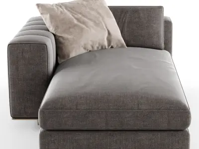 FREEMAN Chaise Longue 02 3D model