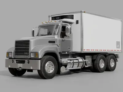Generic Refrigerated Truck 3D model
