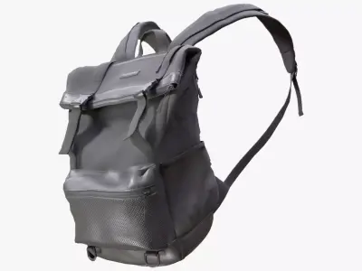 BackPack 38 - All MH Bodies - UE5 Skeletons - Rigged Low-poly 3D model