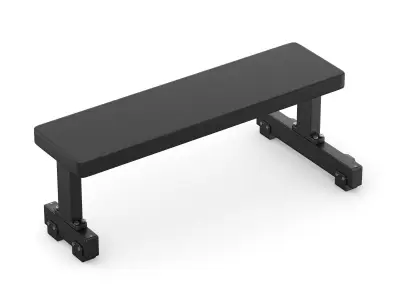 Technogym Pure Flat Bench  3D model