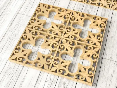Decorative Panel 23 3D model
