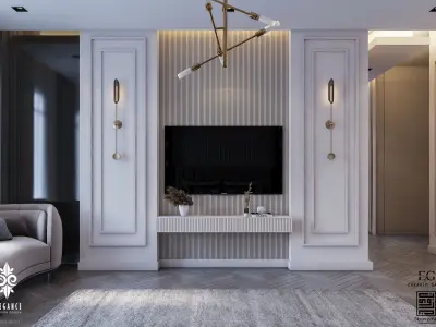 Modern Master Bedroom 3D model