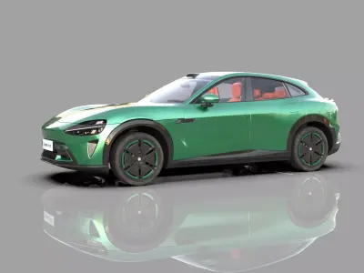 Xiaomi YU7 2025 HQ interior 3D model