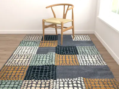 Rugs No 886 Low-poly 3D model