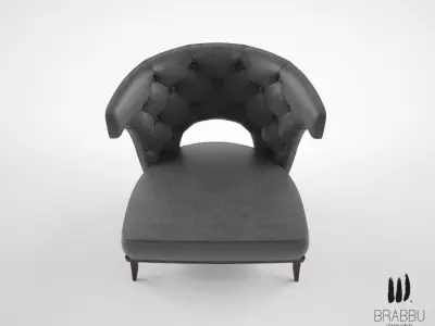 Brabbu Kansas armchair 3D model 3D model