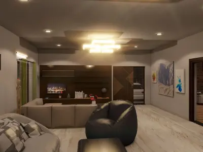 Residential proposal design 3D model