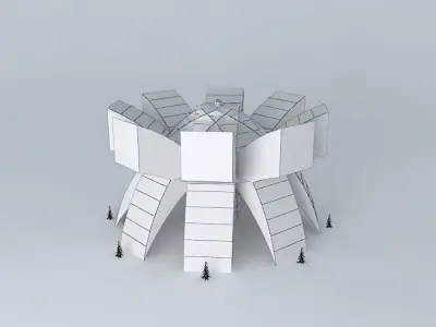 The Rising Sun 3D model