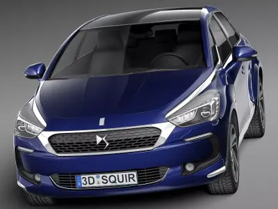 Citroen DS5 2016 3D model