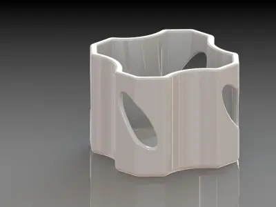 Matruz vase with holes in it Free 3D model