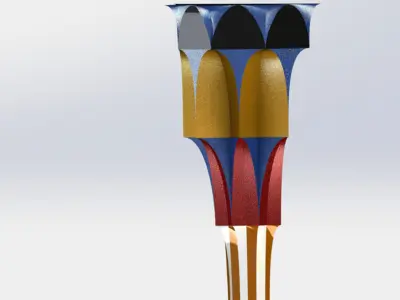 moqarnas sculpture Free 3D model