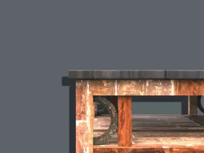 Coffee Table01 Free 3D model