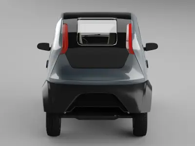 Eli Zero Car 3D model