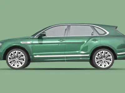 Bentley Bentayga Low-poly 3D model