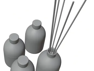 Air reed diffuser HG2 3D model
