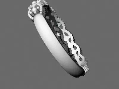 jewelry luxury diamond gold ring 3d model 3D print model purchase