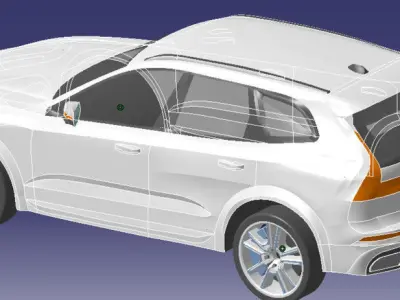 Volvo suv 3D model