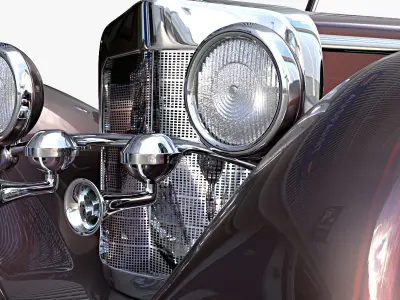 Mercedes Benz 540K 3D model