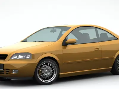 Astra G Coupe Bertone 3D model