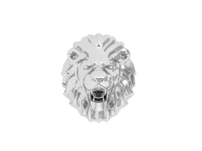 Lion Ring 3D print model