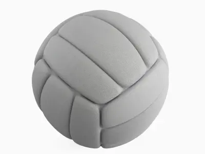 Simple Volleyball Ball 05 3D model