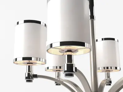 Chandelier Elstead Lighting 3D model