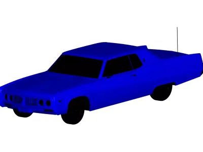 Buick Electra Coupe 1971 3D model