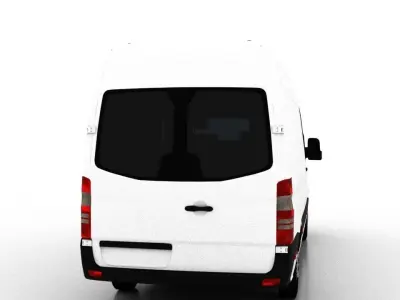 Mercedes Benz Sprinter L2H2 2015 Ambulance UK 3D model