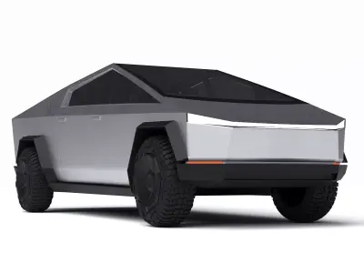 Tesla Cybertruck 2024 3d Model 3D model