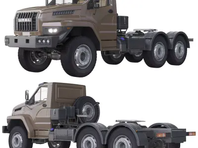 URAL NEXT Chassis 3D model