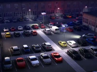 Archmodels vol 132 - Low-Poly Cars Collection 3D model