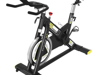 Spin Bike Eurofit S20 3D model