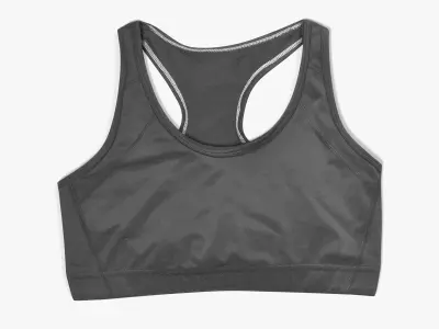 -Sport Bra- 3D model