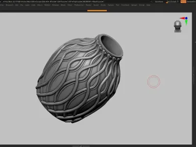 pot g105 3D print model 3D print model